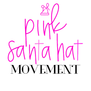 Pink Santa Hat Movement Logo